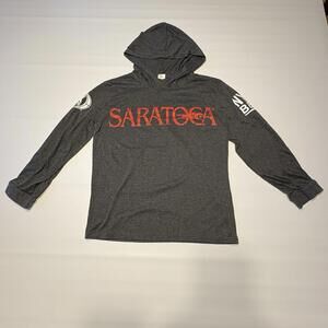 Saratoga Fox Sports NYRA Bets Long Sleeve T-Shirt Hoodie - Unisex Medium